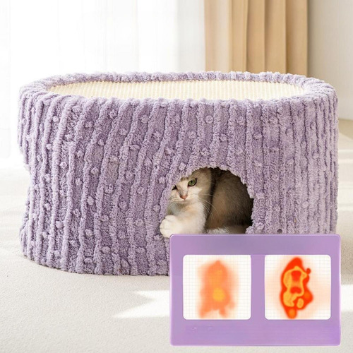 Casa Para Gatos, Nido Para Rascar, Juguete De Entrenamiento