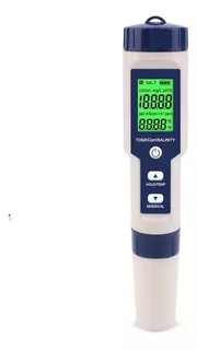 Medidor Digital 5 En 1 Tds Ec Ph Salinidad Temperatura Ofert