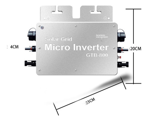 120v 800w Inversor Microinversor 99.5% De Eficiencia