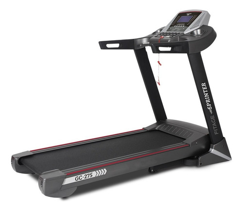 Cinta Para Correr Motorizada Con Incl. Fitage Sprinter Color Gris Oscuro