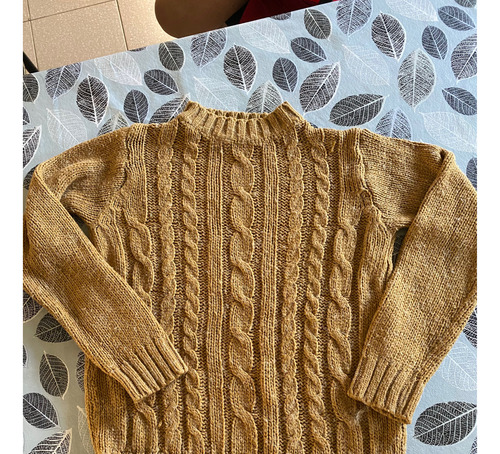 Sweater | Grueso Lana | Dulce De Leche | Tejido 