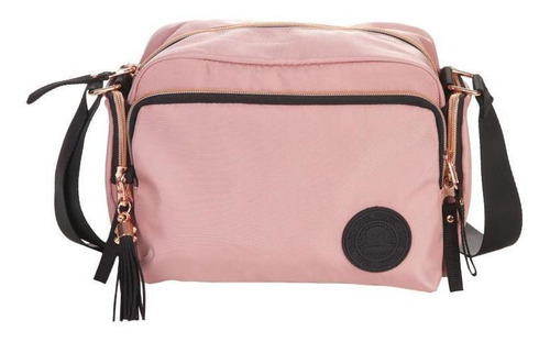 Bolsa Transversal M Paul Frank Glam - Nude