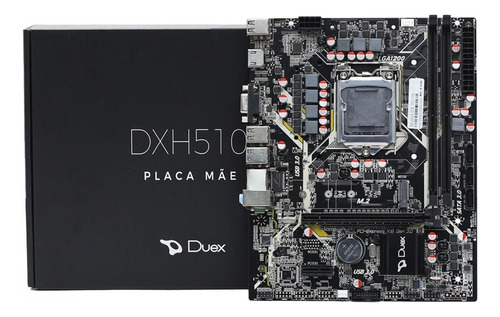 Placa Mãe Duex Dx H510s M.2 Intel Lga 1200 Ddr4