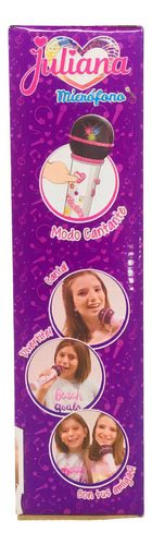 Juliana Microfono Luz Sonido Y Proyector Ar1 Jyj002 Ellobo