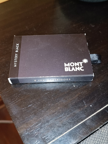 Cartuchos De Tinta Montblanc Mystery Black (Usado)