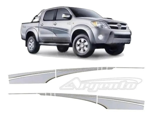 Calcomanias Toyota Hilux  Similar A Original Degrade Oracal