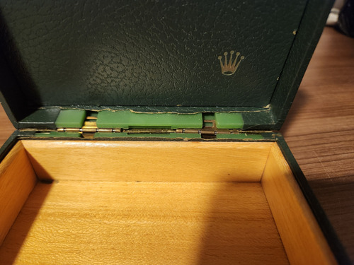 Rolex Caja Original Verde Oscuro (Usado)