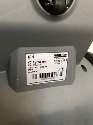 Karcher Aspiradora Vc 3 Con Accesorios Original Blanco (Usado)