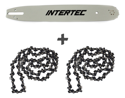 Kit Sabre 16 + 2 Corrente Para Motosserra Stihl 382