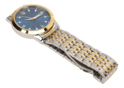 Reloj Day Date Para Hombre, De Cuarzo, Impermeable, Casual,