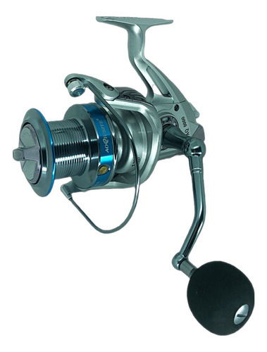 Molinete Pesca Praia Aq 9000 -13 Rol - 22kg -alumino -grande