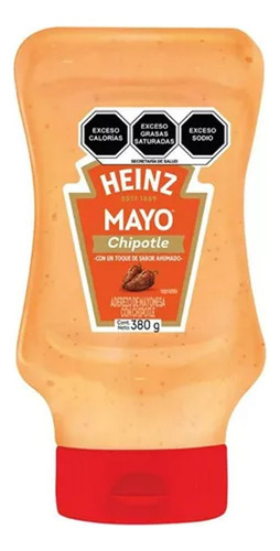 Aderezo De Mayonesa Con Chipotle Heinz Mayo 380 G