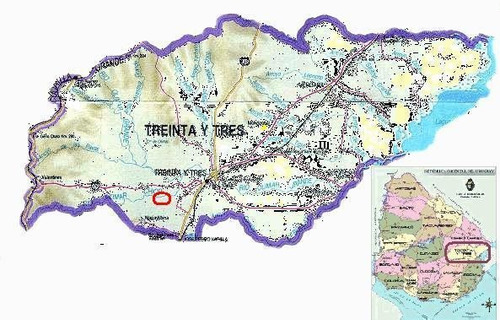 Campo En Venta Treinta Y Tres, 87 Hectáreas