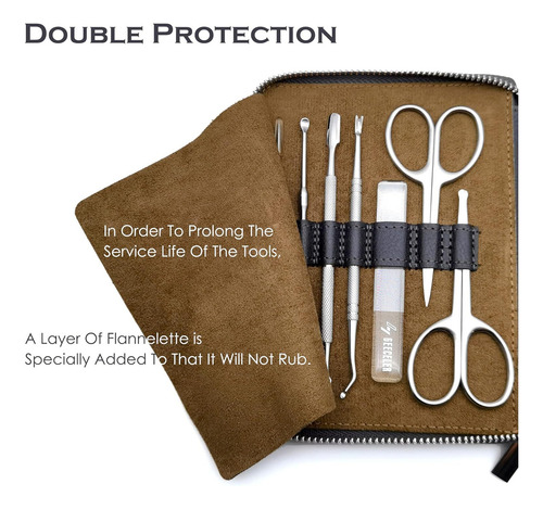 Conjunto Profissional De Cortador De Unhas Para Homens E Mul