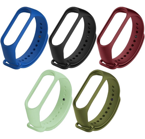 5 Correas Manillas Pulsos Xiaomi Mi Band 4 Xiaomi Mi Band 3