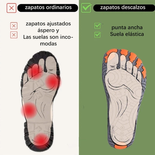 Zapatos Descalzos Transpirables E Impermeables.