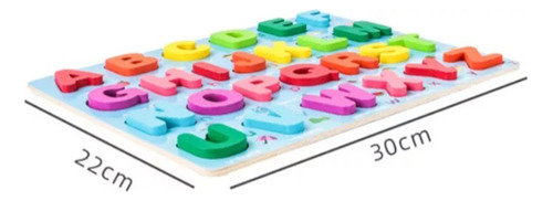 Alfabeto Con Letras Mayúsculas De Juguete Para Niños