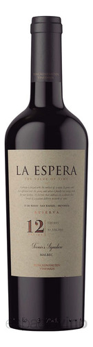 Vino La Espera Reserva Malbec X6 Un. De Funckenhausen