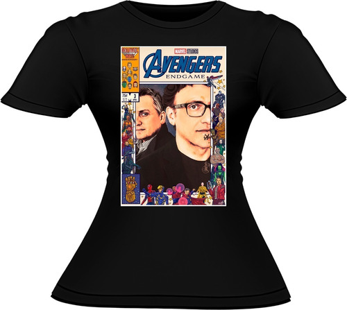 Polera Mujer Algodón Colección Marvel Hermanos Russo