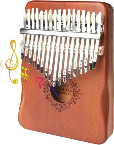 Kalimba Instrumento Musical De 17 Tono De Madera