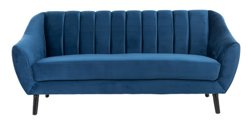 Sofa Rosie Azul Këssa Muebles