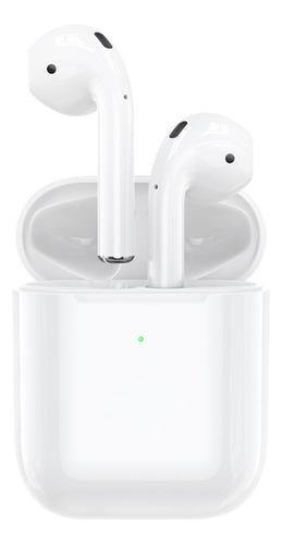 Auriculares In-ear Inalámbricos True Wireless Hoco Ew45 Forma Gato Verde