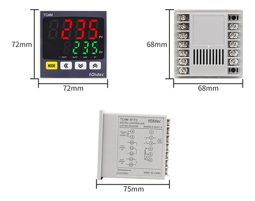 Termostatos, Equipo Industrial Estatal, Controlador De Horno