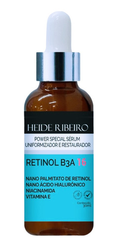 Sérum Retinol + Ácido Hialurônico + Vitamina E+ Niacinamida 