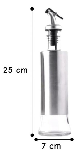 . Botella Dispensadora Aceite Vinagre Vinagreta Salsas 350ml