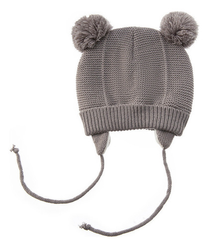 Conjunto Dos Guantes Y Gorro Punto Cálido For Bebé D