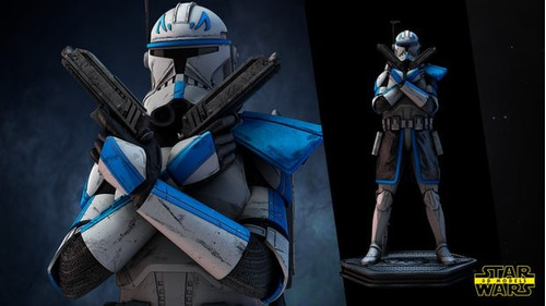 Archivo Stl Impresión 3d - Star Wars - Captain Rex Sculpture