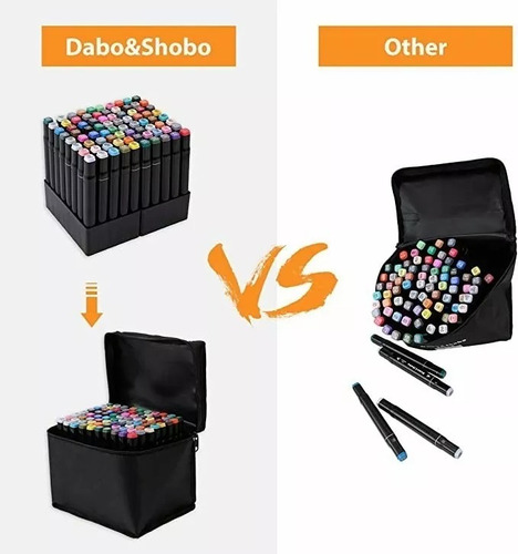 Marcadores Doble Punta Touchfive Original 80 Pcs