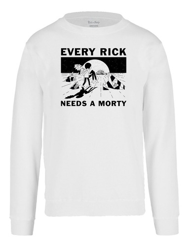 Sudadera Suéter Mujer Y Hombre Rick And Morty Original B04