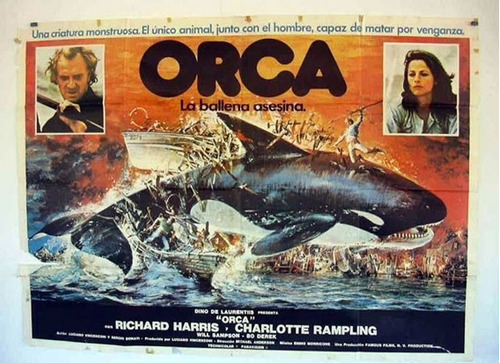 Busco Audio Latino Original Orca La Ballena Asesina 1977