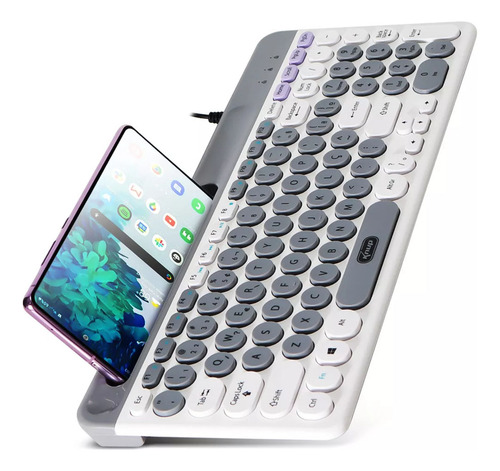 Teclado Silencioso Multimidia Antiderrapante Abnt2