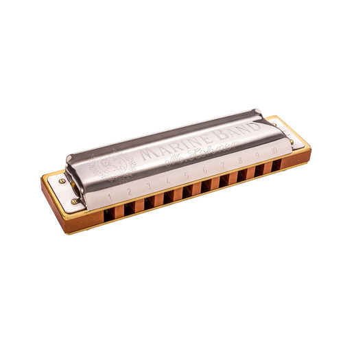 Gaita Harmonica Hohner Marine Band 1896 Em A (lá) - Gu0002