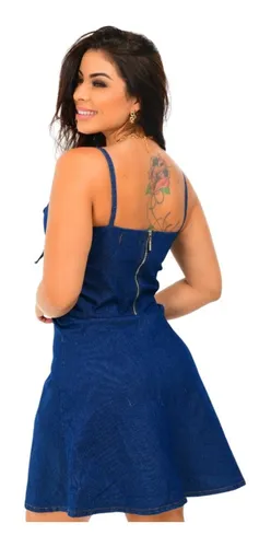 Vestido jeans cheap acr