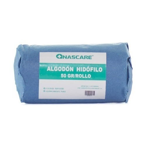 Algodon Hidrofilo Prensado 50gr Nascare - Zona Medica