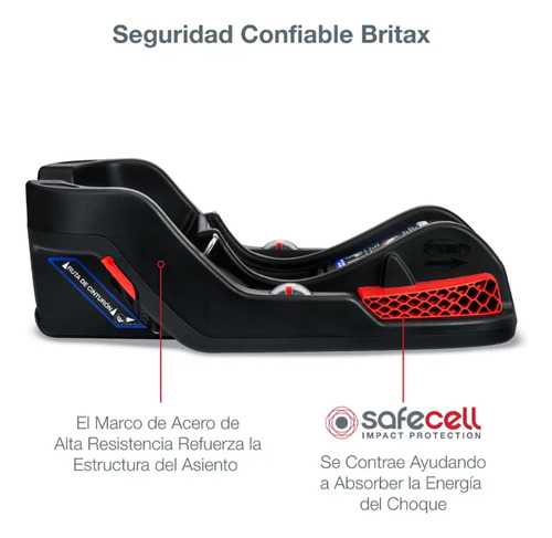 Coche Travel System Britax B-lively/ B-safe Gen2 Flexfit Fog