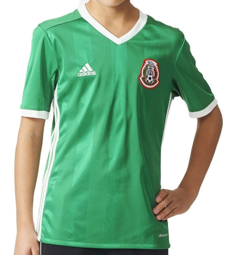 Jersey Seleccion De Mexico Local 16 Niño adidas Full Ac2728