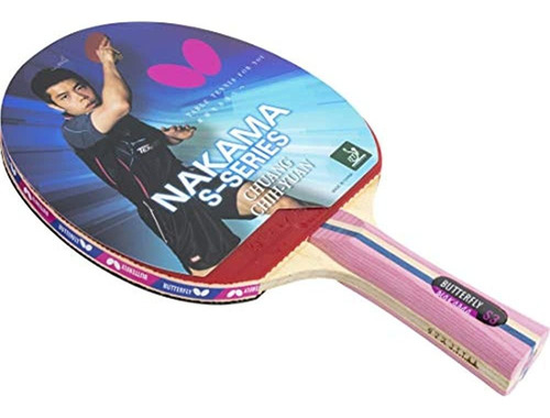 ¿raqueta De Tenis De Mesa Butterfly Nakama S-3? Paleta De Pi