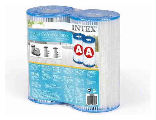 Filtro Cartucho Para Piscina Intex Tipo A Set 2und