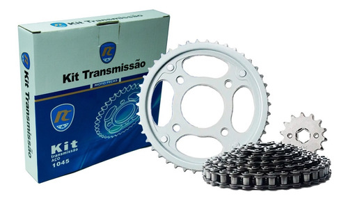 Kit Relação Transmissão Yamaha Xtz 125 Coroa Corrente Pinhão