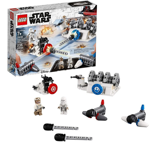 Lego Star Wars Ataque Al Generador De Hoth 75239 Action Batt