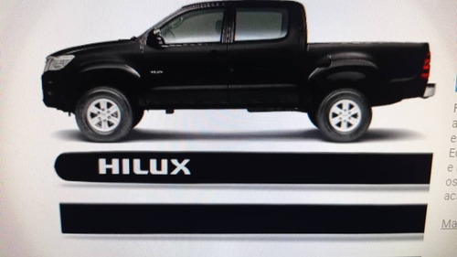 Kit Protector De Platinas De Puerta Toyota Hilux 05/18 