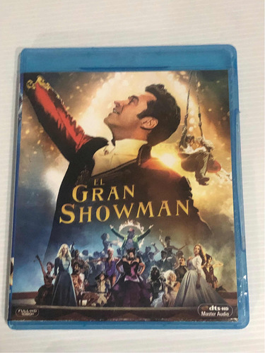 Blu Ray El Gran Showman Físico Original