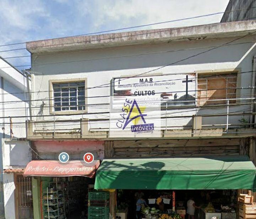 Imagem 1 de 1 de Salão Para Alugar, 100 M² Por R$ 1.000/mês - Jardim Itapeva - Mauá/sp - Sl0080