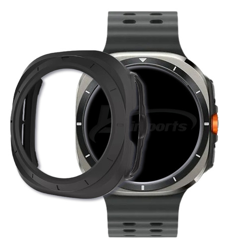 Capa Rigid Bumper Ltimports Para Galaxy Watch Ultra Sm-l705f