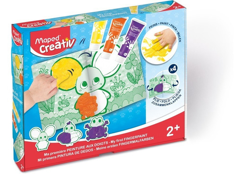 Creativ Maped - Set Para Niños Pintura De Dedos