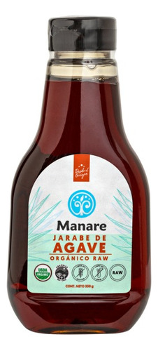 Jarabe De Agave Raw Organico Manare 330g Andina Grains 